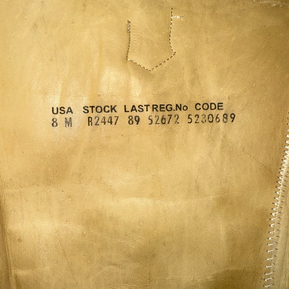 Vintage‎ Blue Leather Corral Zip Up Boots- Size 8 - Picture 7 of 11